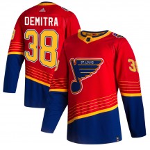 Youth Adidas St. Louis Blues Pavol Demitra Red 2020/21 Reverse Retro Jersey - Authentic