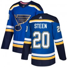 Youth Adidas St. Louis Blues Alexander Steen Royal Blue Home Jersey - Authentic