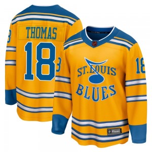 Youth Fanatics Branded St. Louis Blues Robert Thomas Yellow Special Edition 2.0 Jersey - Breakaway