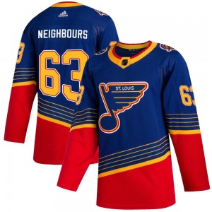 Youth Adidas St. Louis Blues Jake Neighbours Blue 2019/20 Jersey - Authentic