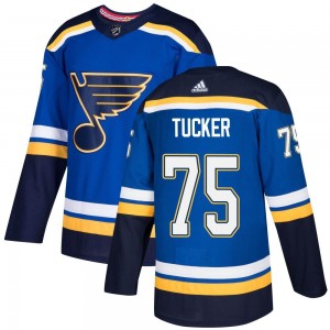 Youth Adidas St. Louis Blues Tyler Tucker Blue Home Jersey - Authentic