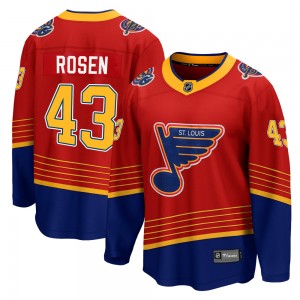 Youth Fanatics Branded St. Louis Blues Calle Rosen Red 2020/21 Special Edition Jersey - Breakaway