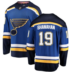 Men's Fanatics Branded St. Louis Blues Brendan Shanahan Blue Home Jersey - Breakaway