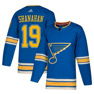 Youth Adidas St. Louis Blues Brendan Shanahan Blue Alternate Jersey - Authentic
