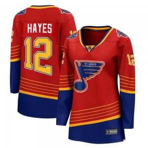 Women's Fanatics Branded St. Louis Blues Kevin Hayes Red 2020/21 Special Edition Jersey - Breakaway