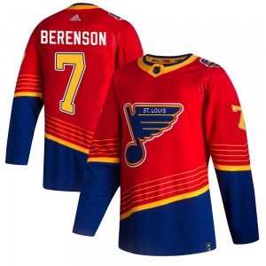 Youth Adidas St. Louis Blues Red Berenson Red 2020/21 Reverse Retro Jersey - Authentic