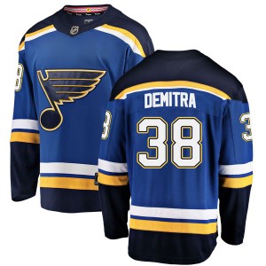 Youth Fanatics Branded St. Louis Blues Pavol Demitra Blue Home Jersey - Breakaway