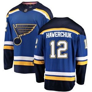 Youth Fanatics Branded St. Louis Blues Dale Hawerchuk Blue Home Jersey - Breakaway