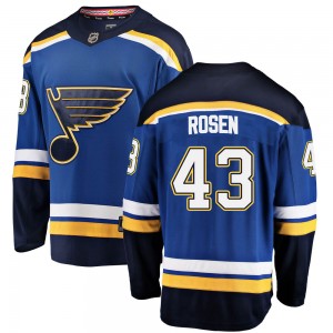 Youth Fanatics Branded St. Louis Blues Calle Rosen Blue Home Jersey - Breakaway