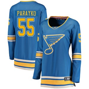 Fanatics Branded Colton Parayko Blue St. Louis Blues Breakaway Player Jersey